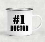 Number One #1 Doctor - 12oz Camping Mug