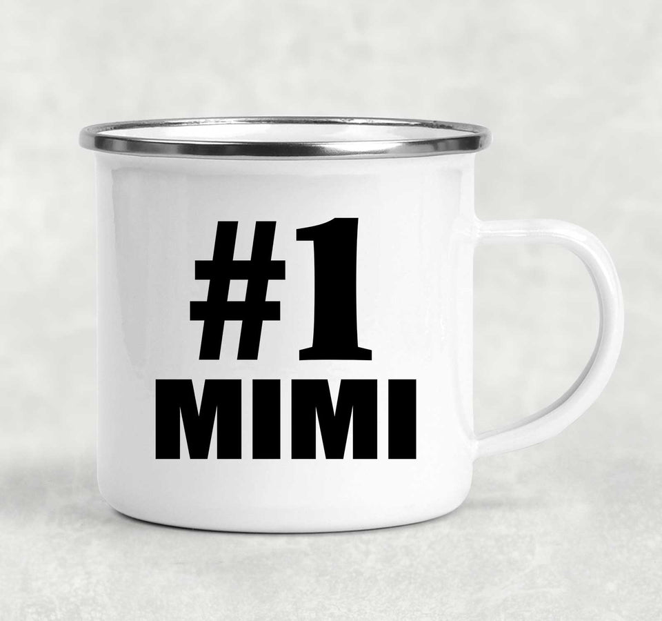 Number One #1 Mimi - 12oz Camping Mug