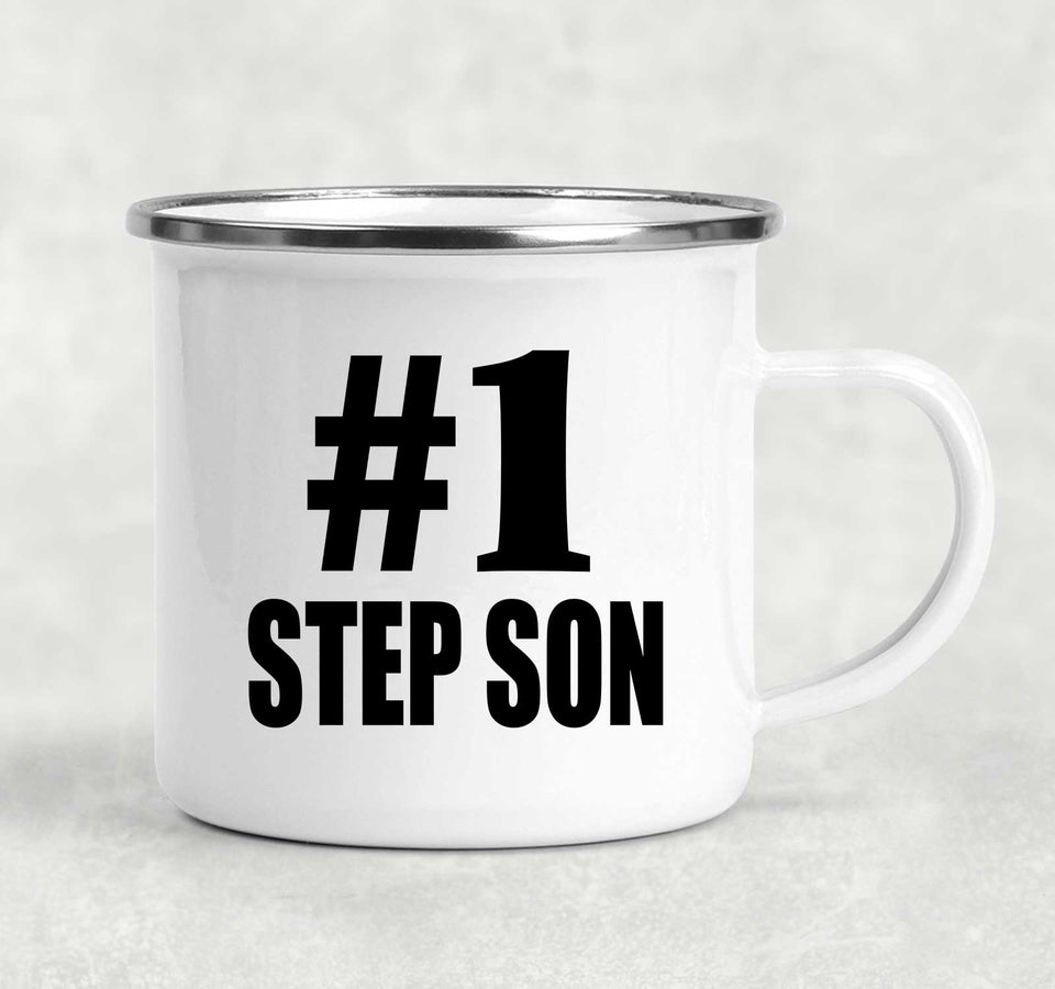 Number One #1 Step Son - 12oz Camping Mug