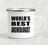World's Best Archeologist - 12oz Camping Mug