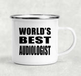 World's Best Audiologist - 12oz Camping Mug