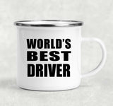 World's Best Driver - 12oz Camping Mug