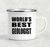 World's Best Geologist - 12oz Camping Mug