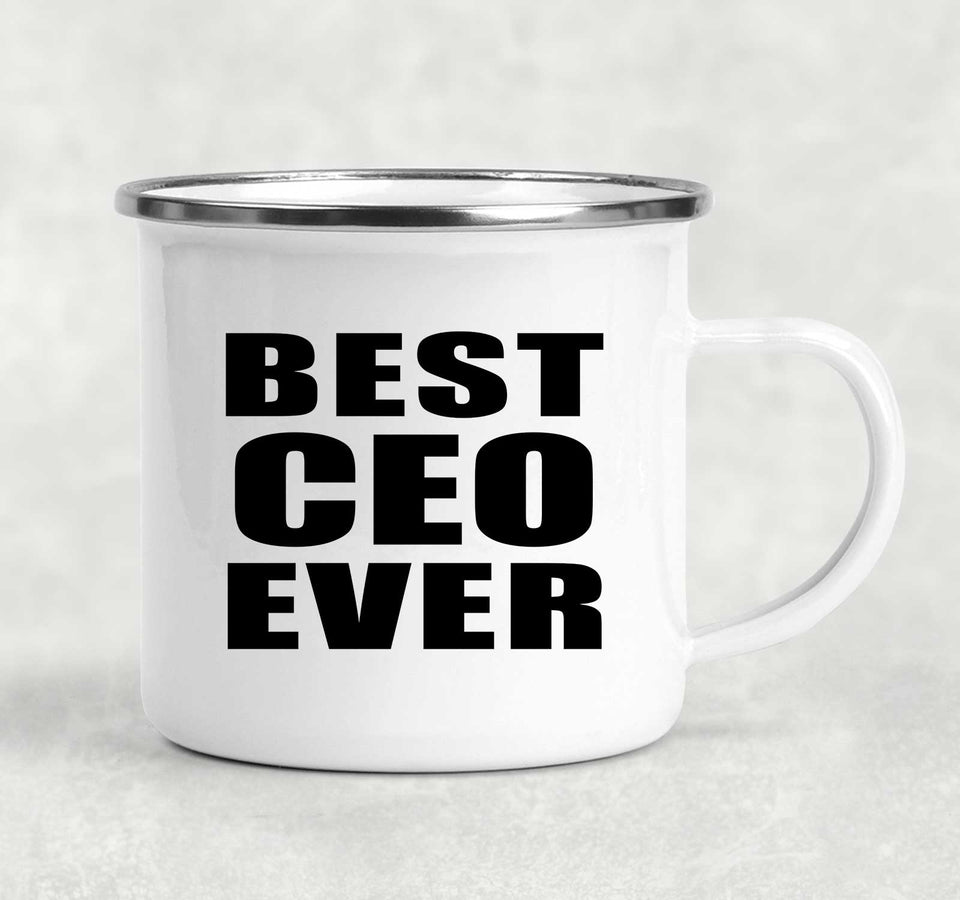 Best CEO Ever - 12oz Camping Mug