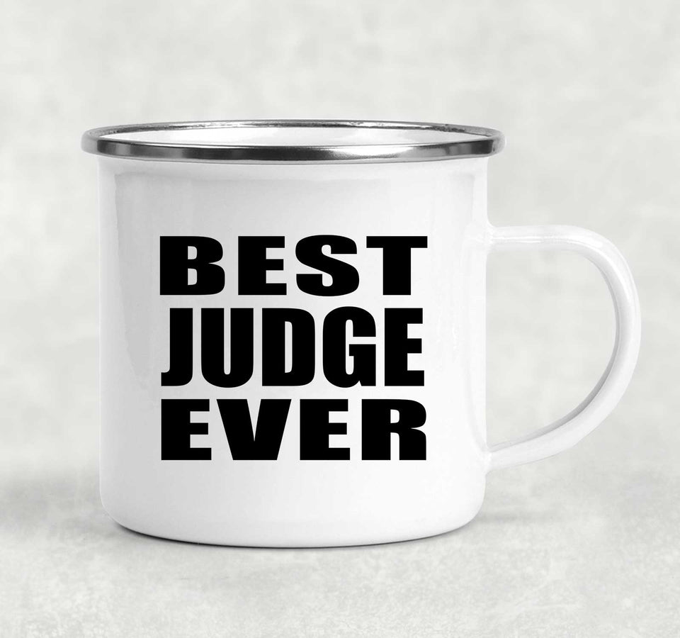 Best Judge Ever - 12oz Camping Mug