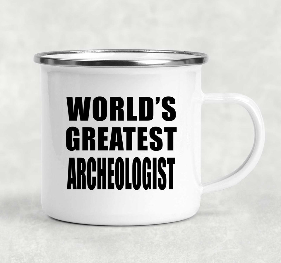 World's Greatest Archeologist - 12oz Camping Mug
