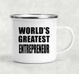 World's Greatest Entrepreneur - 12oz Camping Mug