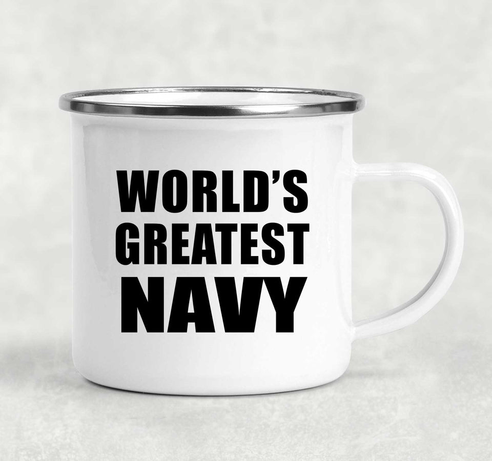 World's Greatest Navy - 12oz Camping Mug