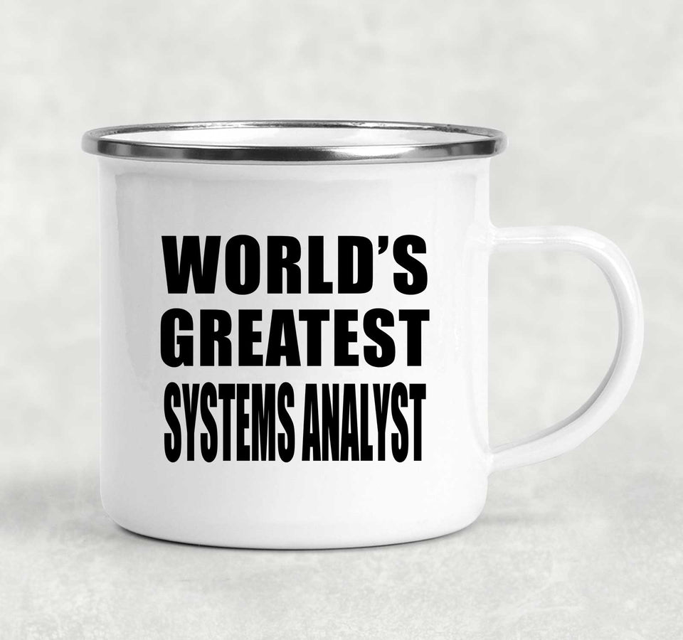 World's Greatest Systems Analyst - 12oz Camping Mug