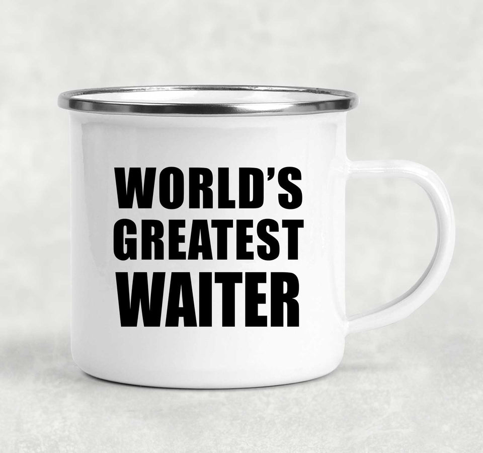 World's Greatest Waiter - 12oz Camping Mug