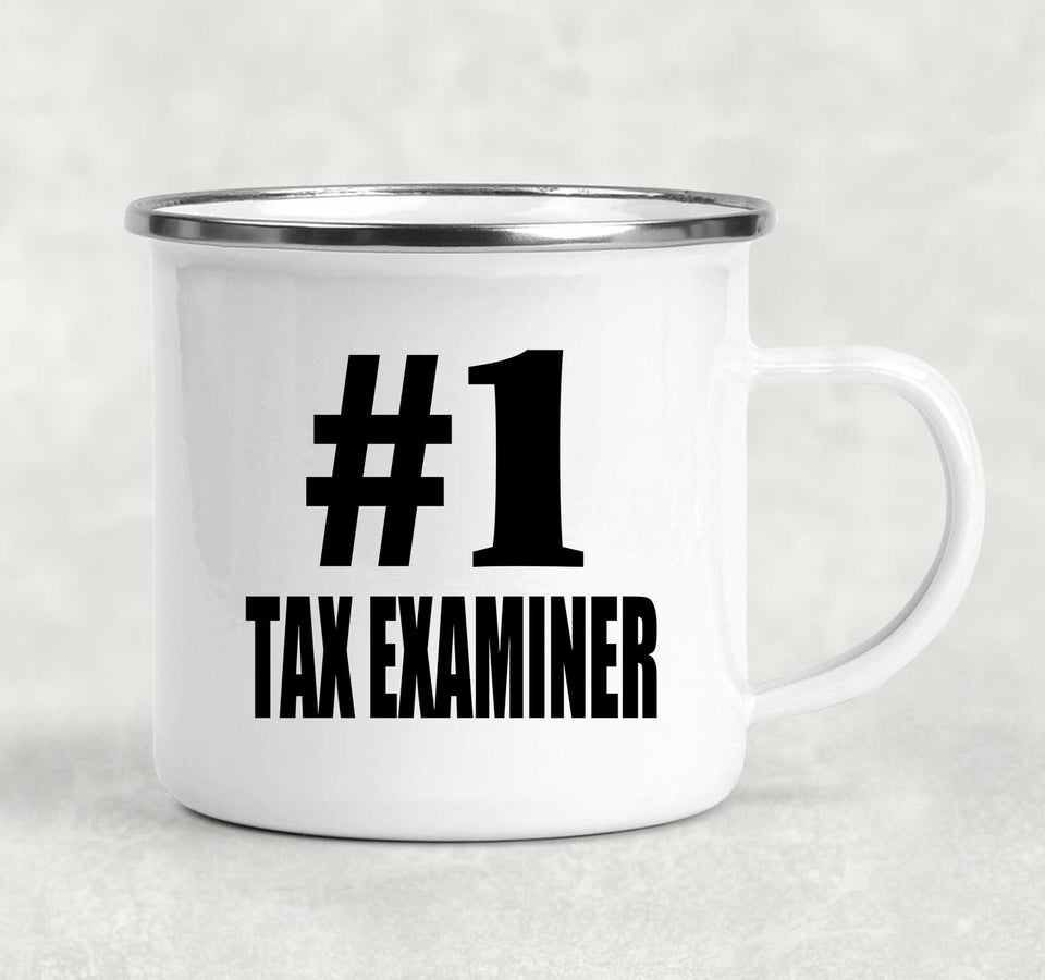Number One #1 Tax Examiner - 12oz Camping Mug