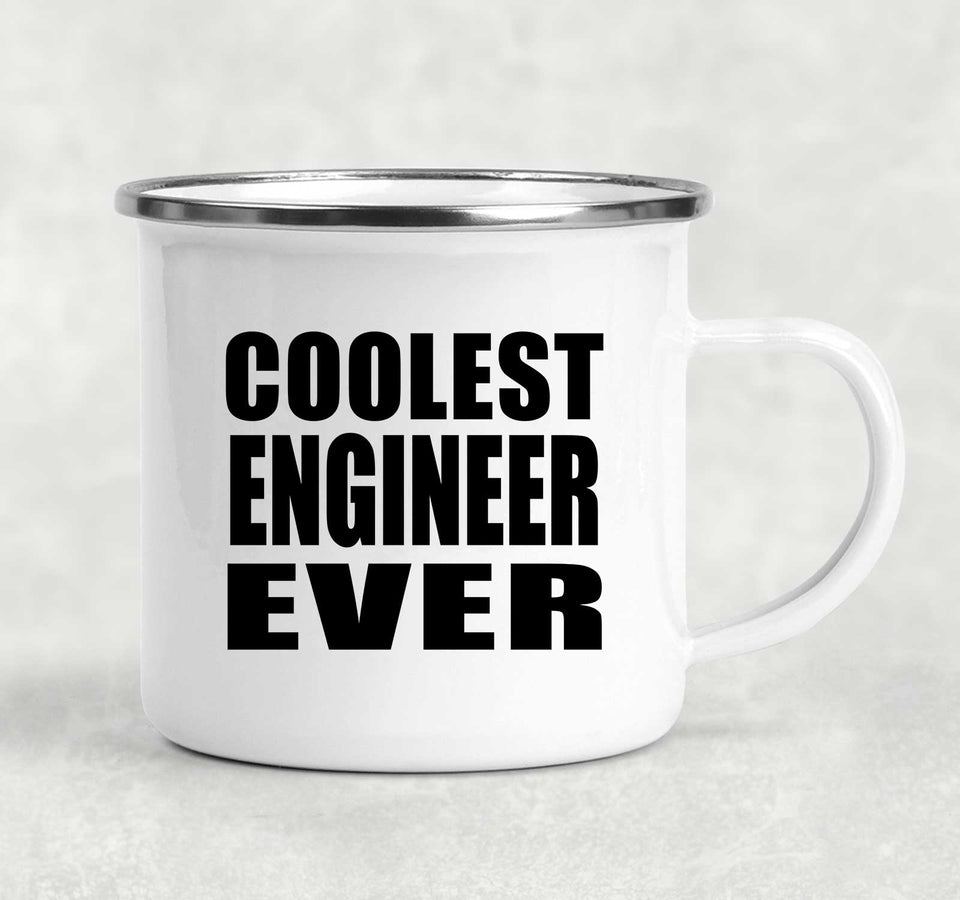 Coolest Engineer Ever - 12oz Camping Mug