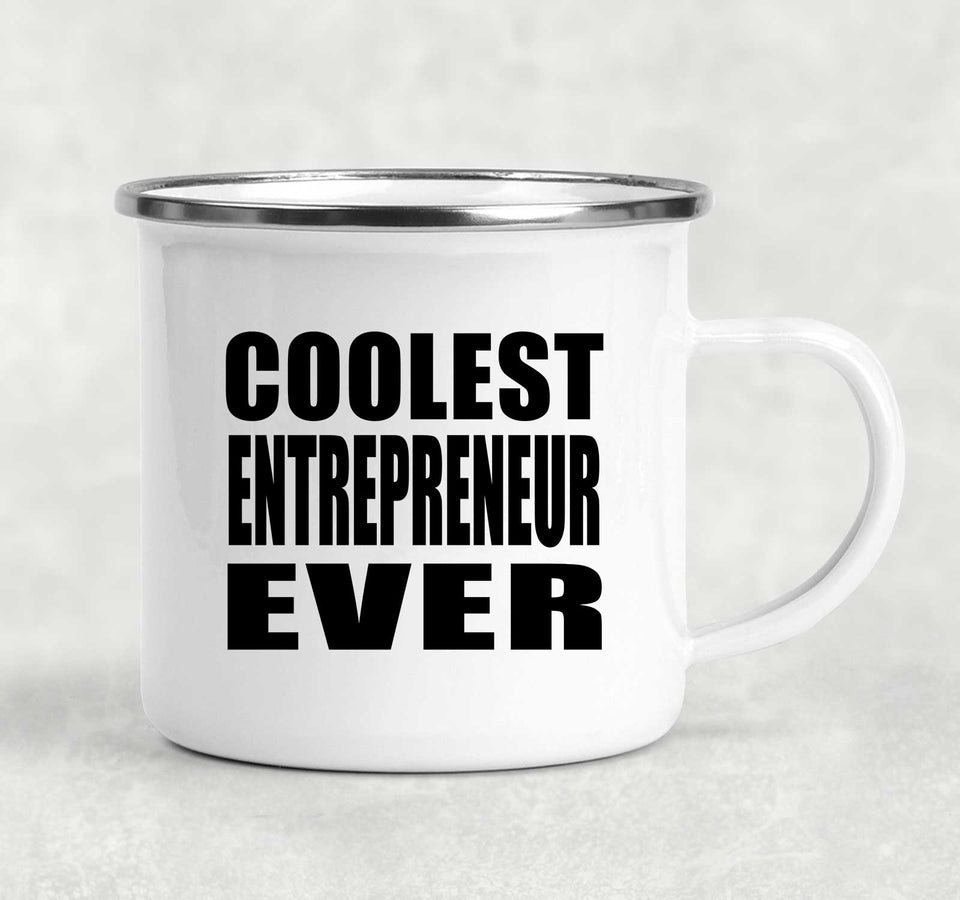 Coolest Entrepreneur Ever - 12oz Camping Mug