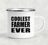 Coolest Farmer Ever - 12oz Camping Mug