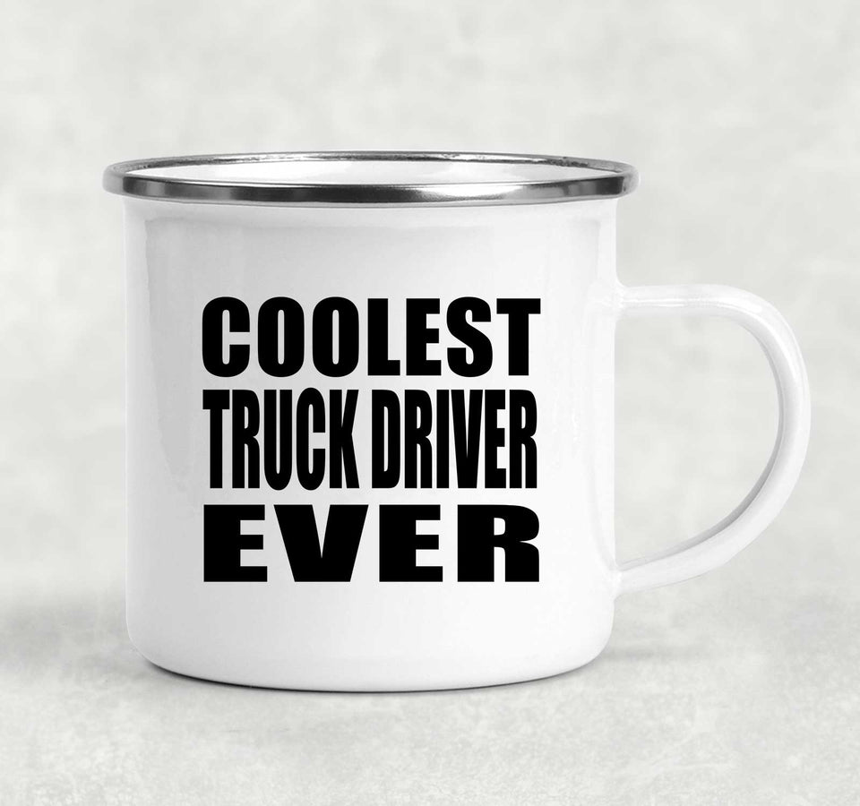 Coolest Truck Driver Ever - 12oz Camping Mug