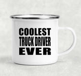 Coolest Truck Driver Ever - 12oz Camping Mug