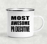Most Awesome PR Executive - 12oz Camping Mug