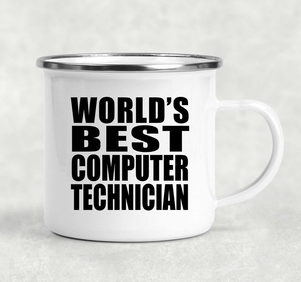 World's Best Computer Technician - 12oz Camping Mug