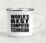 World's Best Computer Technician - 12oz Camping Mug