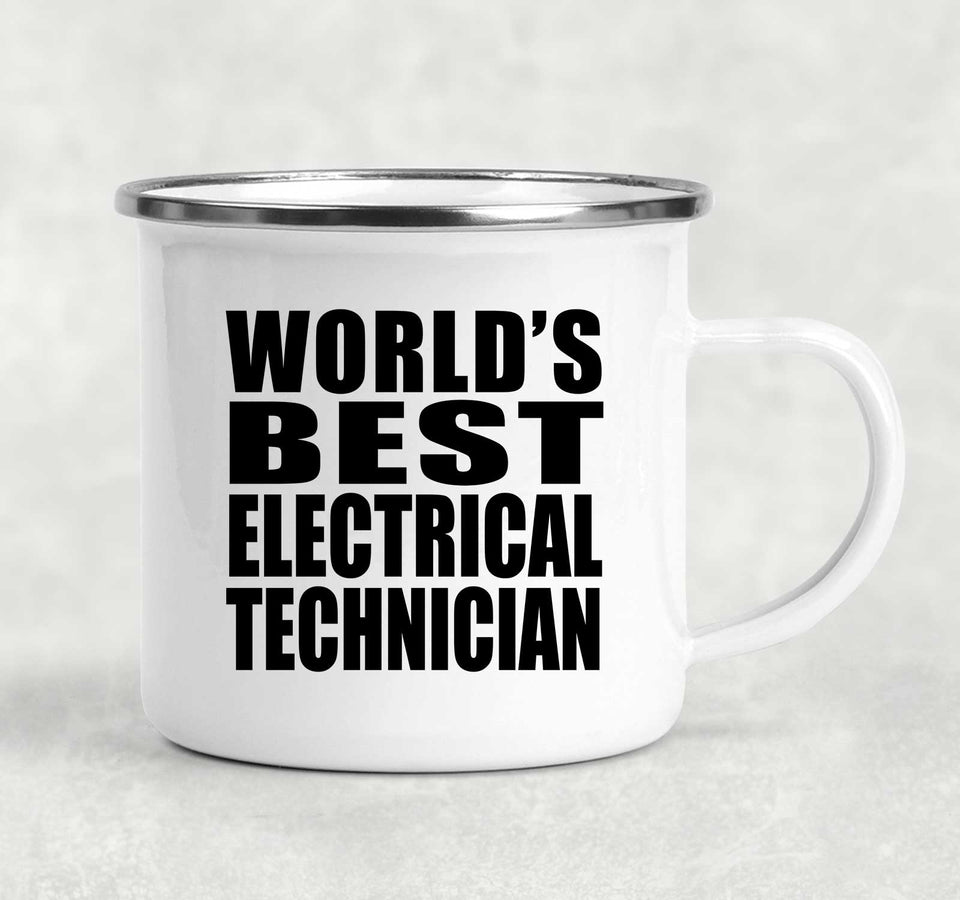 World's Best Electrical Technician - 12oz Camping Mug