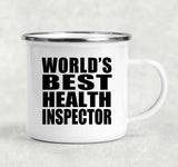 World's Best Health Inspector - 12oz Camping Mug