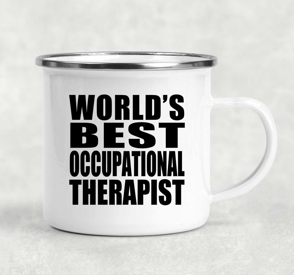 World's Best Occupational Therapist - 12oz Camping Mug