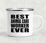 Best Animal Care Worker Ever - 12oz Camping Mug
