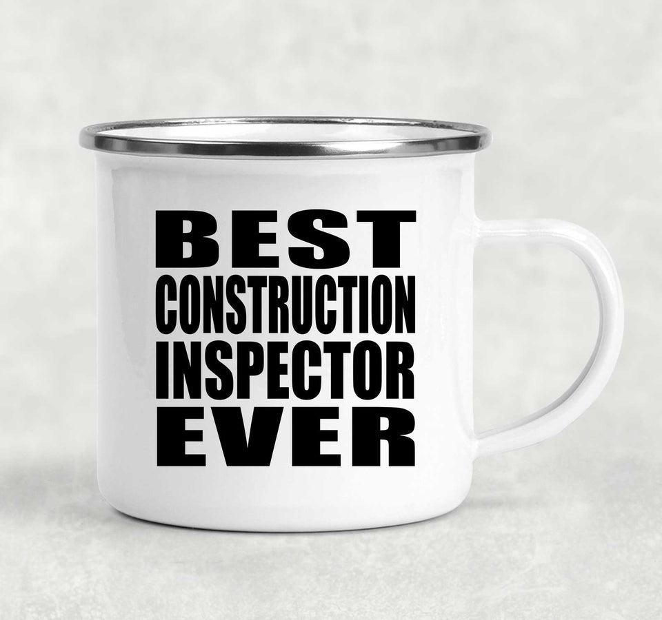 Best Construction Inspector Ever - 12oz Camping Mug