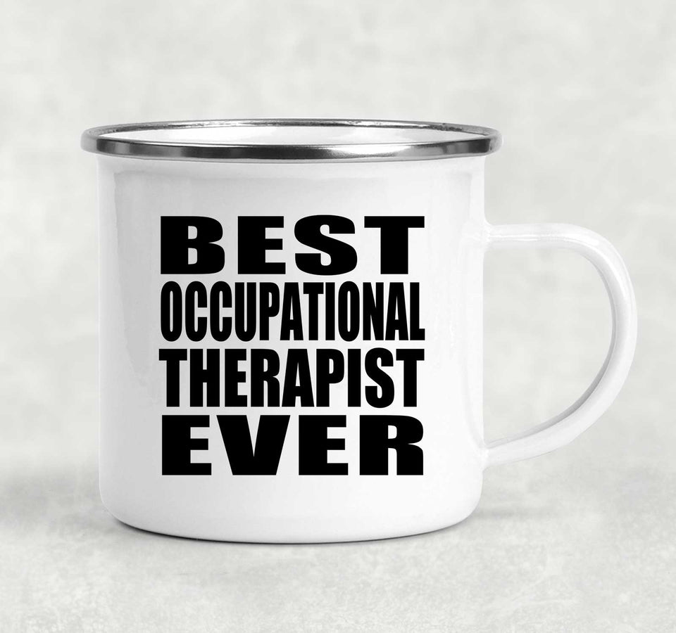 Best Occupational Therapist Ever - 12oz Camping Mug