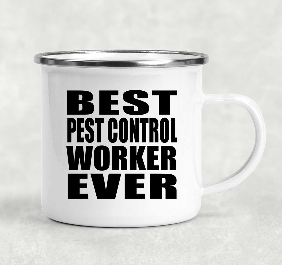 Best Pest Control Worker Ever - 12oz Camping Mug