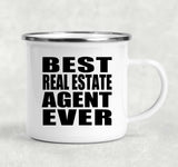 Best Real Estate Agent Ever - 12oz Camping Mug