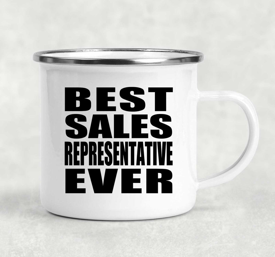 Best Sales Representative Ever - 12oz Camping Mug