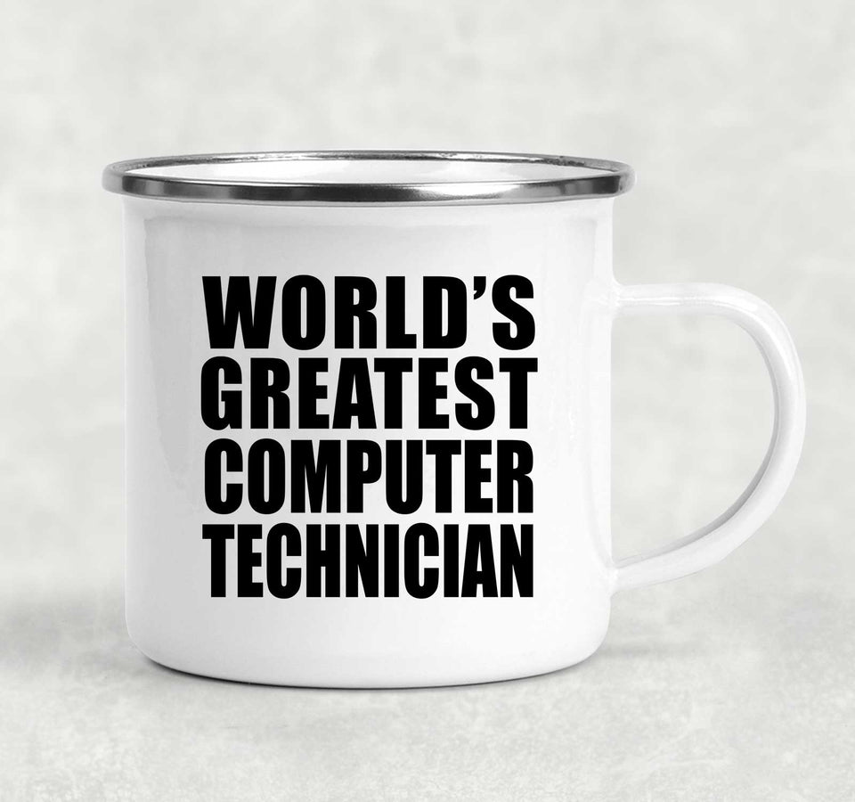 World's Greatest Computer Technician - 12oz Camping Mug