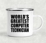 World's Greatest Computer Technician - 12oz Camping Mug