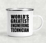 World's Greatest Engineering Technician - 12oz Camping Mug