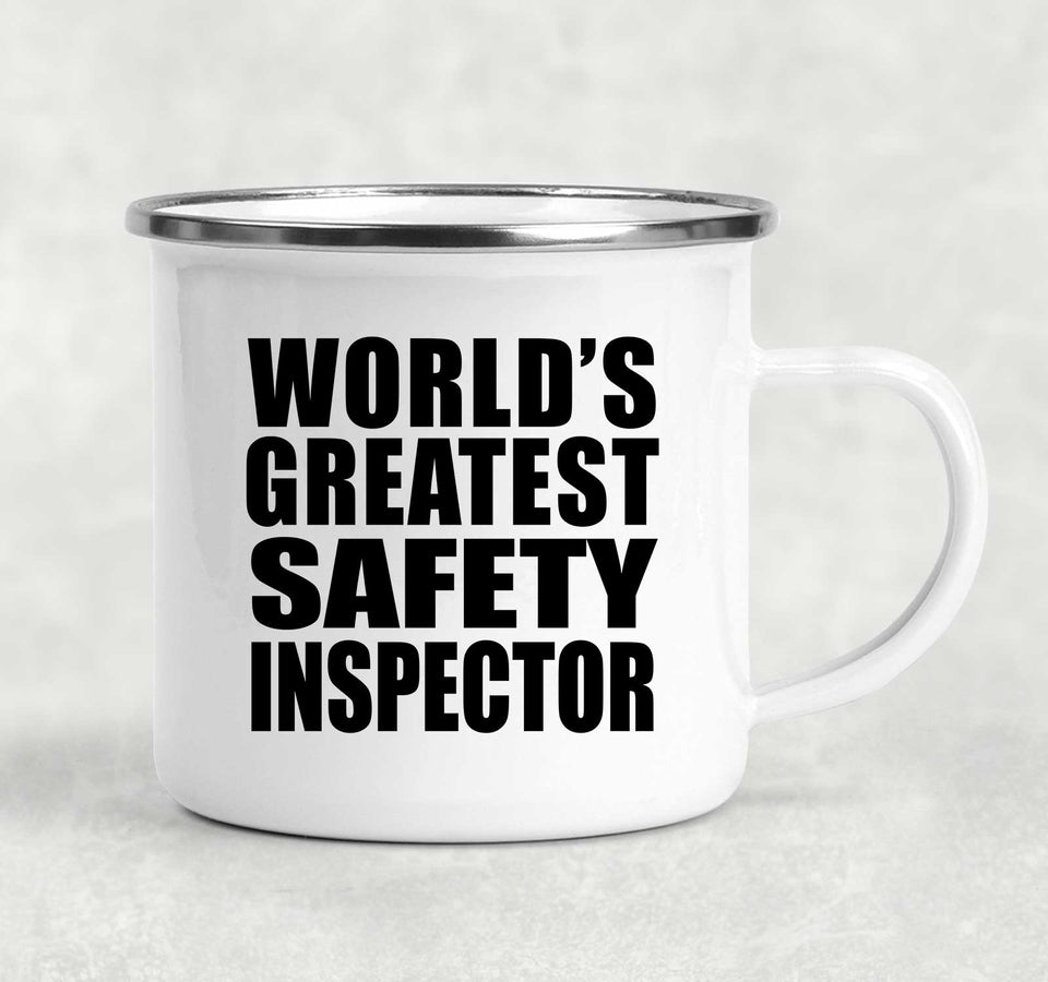 World's Greatest Safety Inspector - 12oz Camping Mug