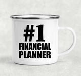 Number One #1 Financial Planner - 12oz Camping Mug