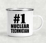Number One #1 Nuclear Technician - 12oz Camping Mug