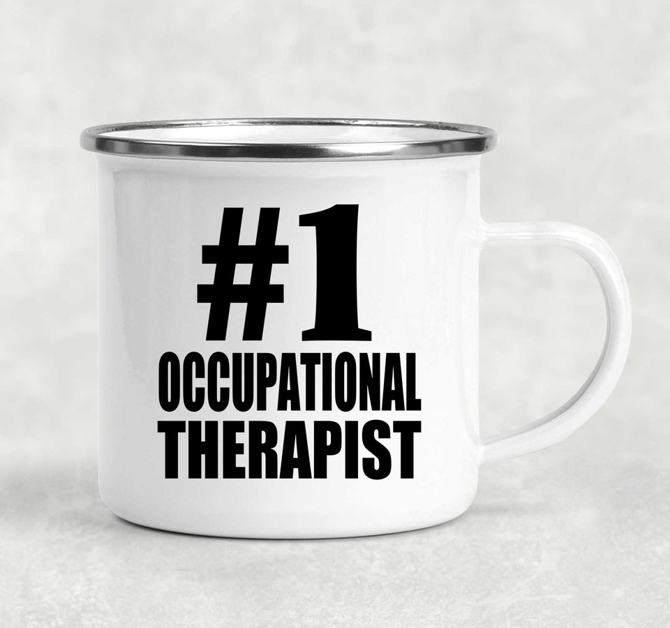 Number One #1 Occupational Therapist - 12oz Camping Mug