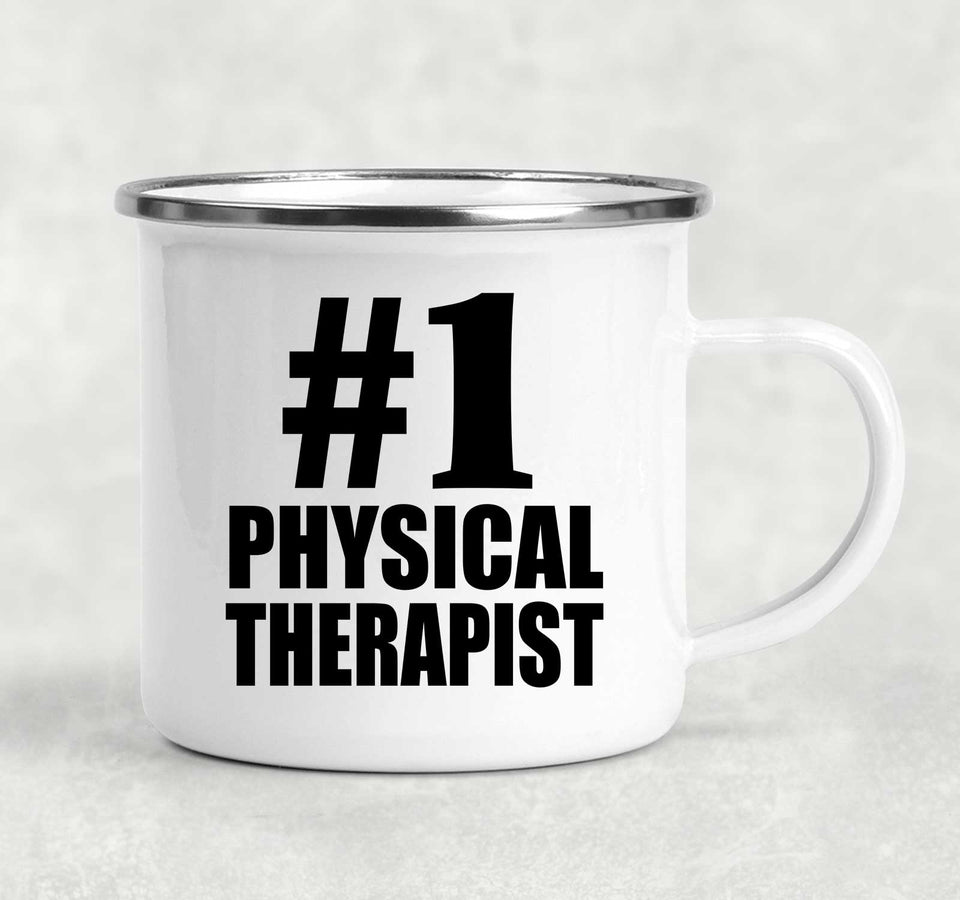 Number One #1 Physical Therapist - 12oz Camping Mug