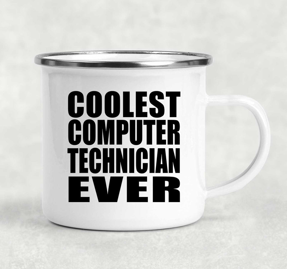 Coolest Computer Technician Ever - 12oz Camping Mug