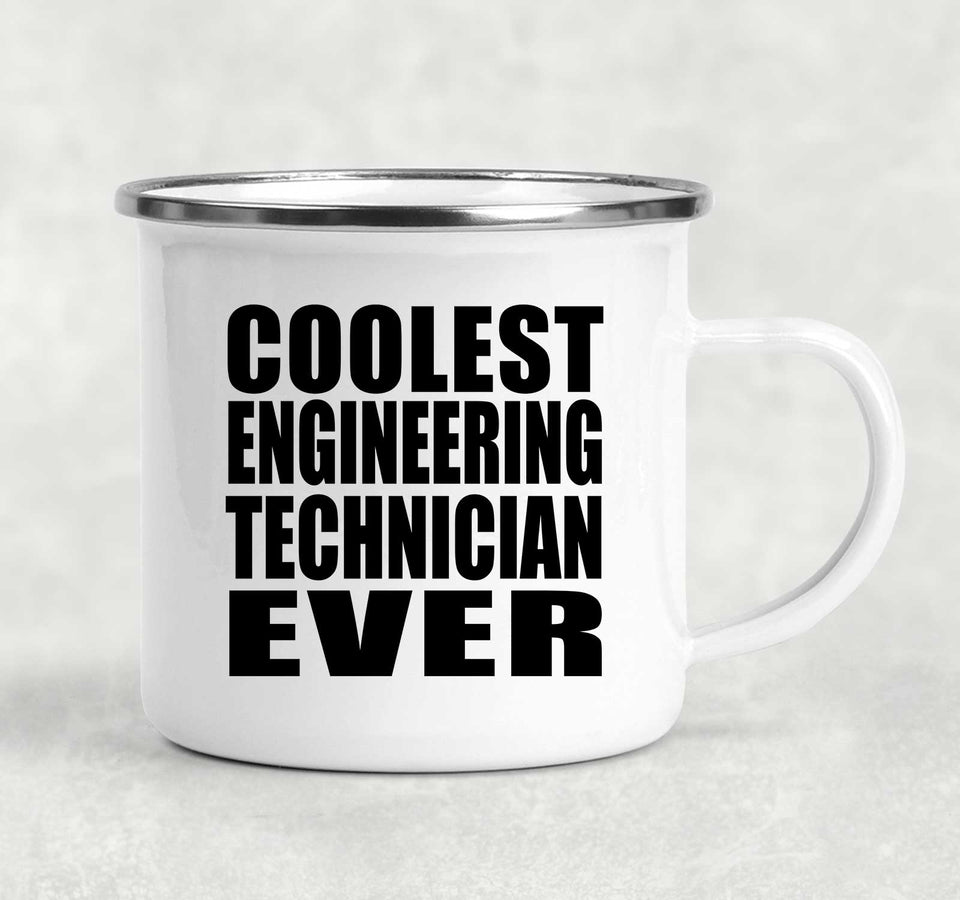 Coolest Engineering Technician Ever - 12oz Camping Mug