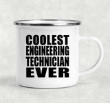 Coolest Engineering Technician Ever - 12oz Camping Mug