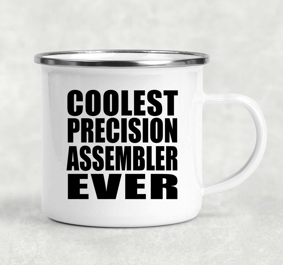 Coolest Precision Assembler Ever - 12oz Camping Mug