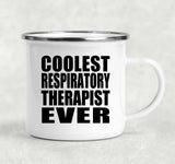 Coolest Respiratory Therapist Ever - 12oz Camping Mug