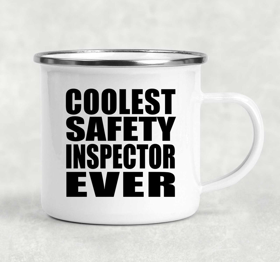 Coolest Safety Inspector Ever - 12oz Camping Mug