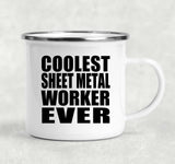Coolest Sheet Metal Worker Ever - 12oz Camping Mug