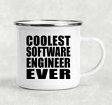Coolest Software Engineer Ever - 12oz Camping Mug