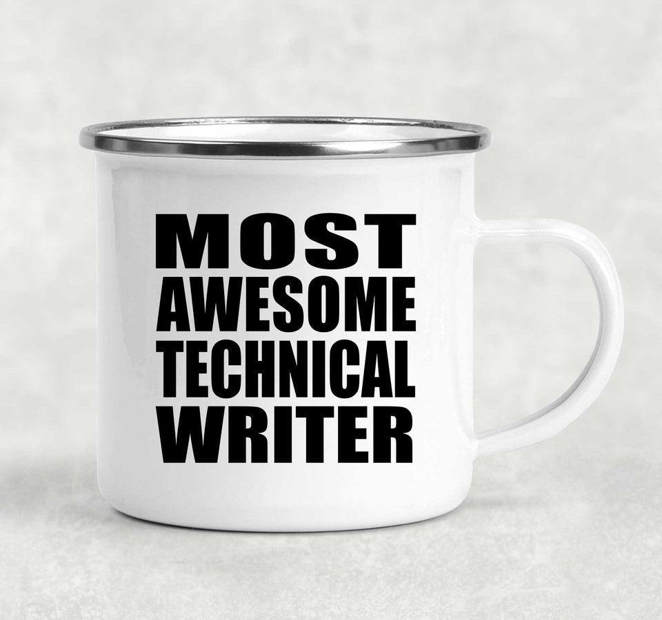 Most Awesome Technical Writer - 12oz Camping Mug