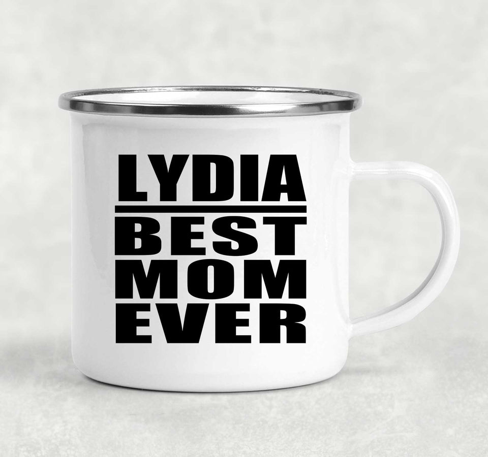 Lydia Best Mom Ever - 12oz Camping Mug